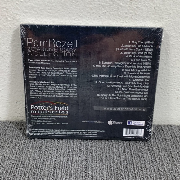 Pam Rozell 20th Anniversary Collection CD 2011 Digipak New sealed - Picture 2 of 7